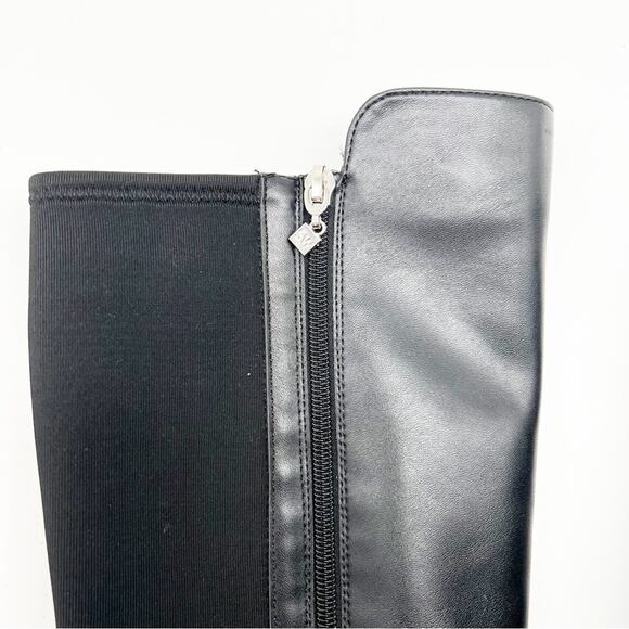 Stuart Weitzman 5050 Nappa Leather Over the Knee Riding Boot 5 Black - Picture 7 of 9